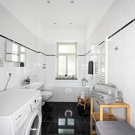 Firstclass 2-room-apartment Lipcse